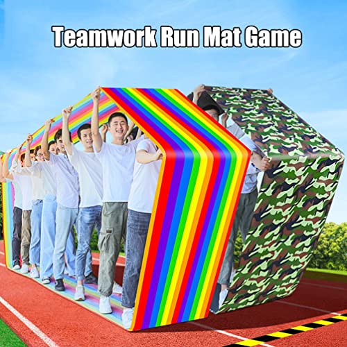Cohésion d'équipe réussie avec ce kit de 4 tapis de jeu 11M