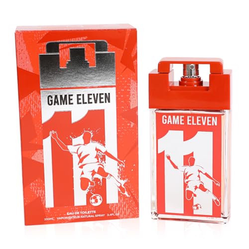 Game Eleven Spray Cologne for Men – Eau De Toilette, Warm Spicy Woody Masculine Scent – 100ml / 3.4 fl oz
