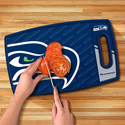 Image of YouTheFan NFL Seattle Seahawks Logo Series Cutting Board