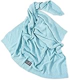 Mantas Tejidas de bambú para bebé, Manta para Cuna, Manta 