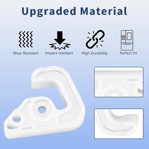 Miniatura 5 de 4620JJ2009A Tapón de puerta de refrigerador para LG Electronics y Kenmore, pieza de repuesto para pestillo de tope de puerta (paquete de 1)
