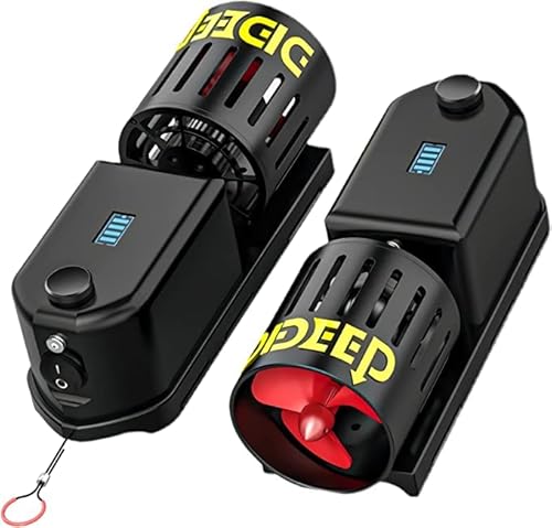 GOYOJO Patinete submarino para adultos y niños, 5 kg de propulsión potente, aventuras marinas de 50 minutos, para deportes acuáticos, natación, buceo libre, esnórquel, fotografía submarina y piscina