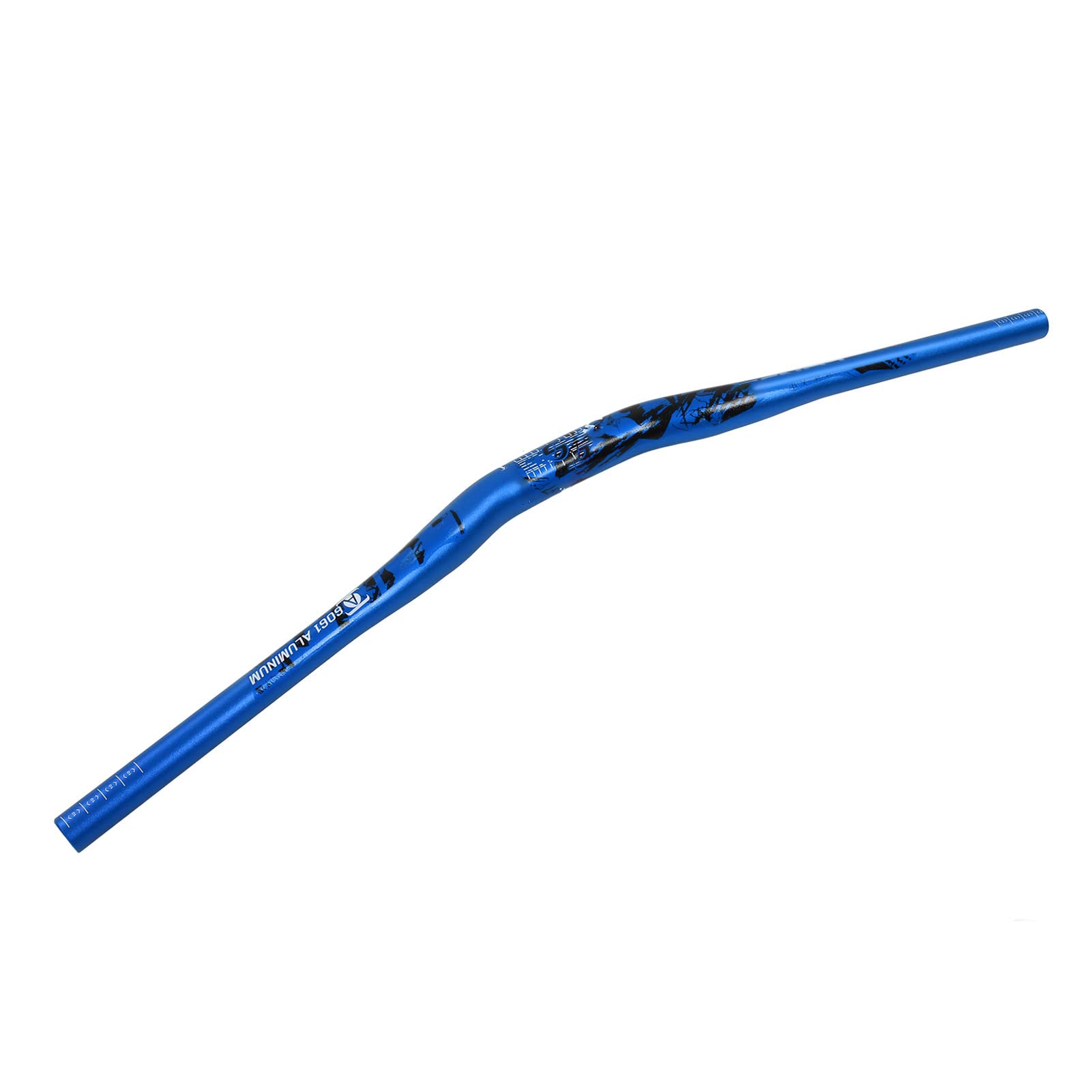 Manubrio per Bici, 31.8x720mm Manubrio Extra Lungo per Bici Manubrio per Bici in Lega di Alluminio Manubrio Adatto per la Maggior Parte delle Bici Bici da Strada BMX(Blu)