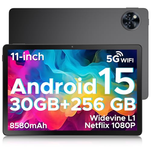 DOOGEE U11 PRO Android Tablets, 30GB RAM + 256GB ROM/2TB, Unisoc