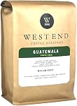 West End Coffee Roasters, Signature Espresso, Rôti moyen, 100% Arabica Coffee, Haricots entiers, d'origine éthique (12oz/340g)