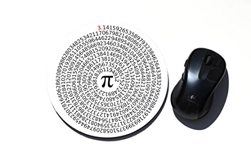 Neurons Not Included Value Of Pi Neoprene Round Mouse Pad thumb #1