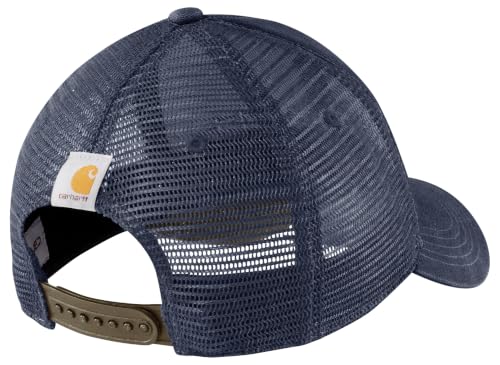 Image of Carhartt Men's Canvas Mesh-Back Logo Graphic Cap