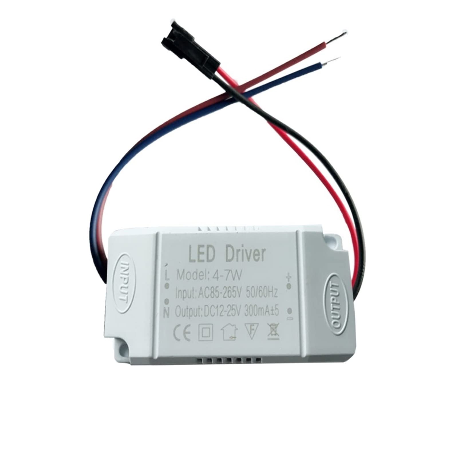Lámpara de techo foco downlight fuente de alimentación externa LED 4W 5W 6W 7W