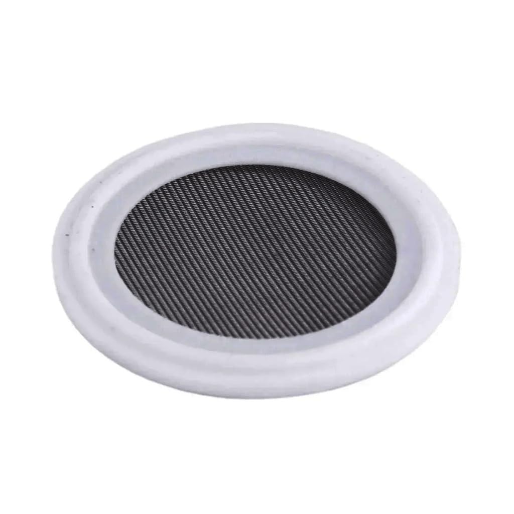 DZNDM0EVT Stainless Steel Wire Mesh Roll, Tri Clamp Sanitary Mesh Filter Screen 50.5mm OD 1.5 inch 10-500 For(500 Mesh)