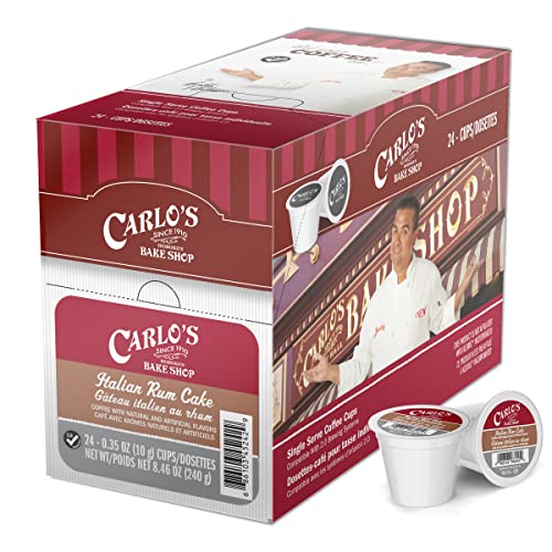 Cake Boss Coffee, Italian Rum Cake, 24 Count (Pack of 1)