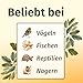 ERDA® Getrocknete Soldatenfliegenlarven 500g - Natürliches, Proteinreiches Vogelfutter für Wildvögel und Igel, Ideal als Leckerlies und Snack, Hochwertiges Insektenfutter