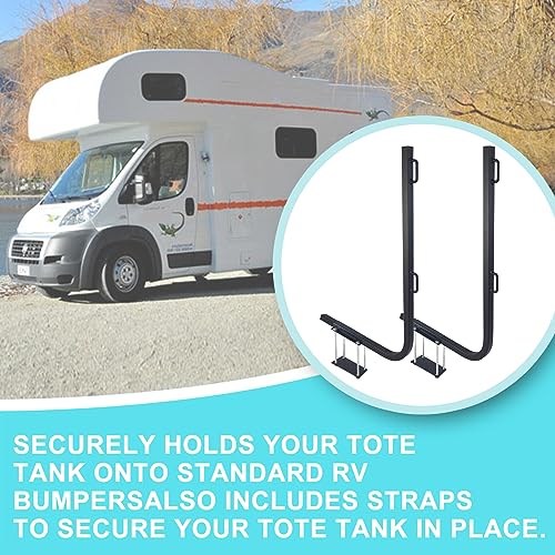 My Rustic STXTJ-01 Rv Bumper Rack,Bumper Mount Tote Tank Holder,Rv Bumper Support Bracket thumb #2