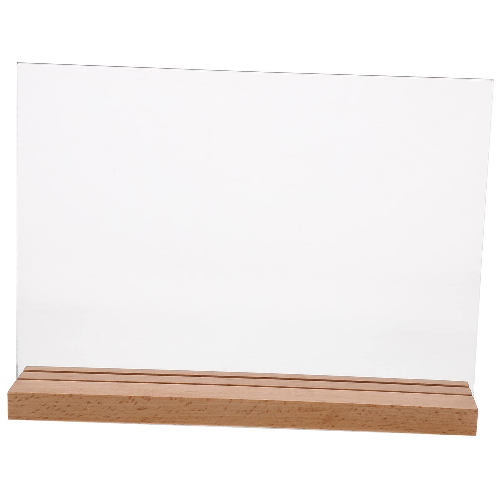 Multipurpose Menu Display Board Sign Stand for Restaurant Market Price Display Holder Smooth Surface