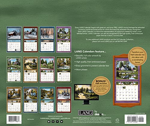 Langroadhome2023wallcalendar  Urban Country Home Decor Lang road home 2023 wall calendar  urban country home decor