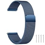 LYYLTX – LYYLTX Edelstahl Mesh Uhrenarmband Metall Ersatz Armband Mag