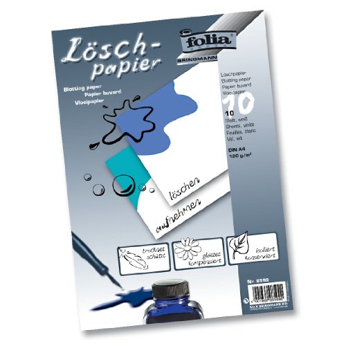 County A4 Löschpapier – 6 Blatt, Weiß, Saugfähig, Ideal Für Schreibtisch Und Büro County A4 Löschpapier – 6 Blatt, Weiß, Saugfähig, Ideal Für Schreibtisch Und Büro