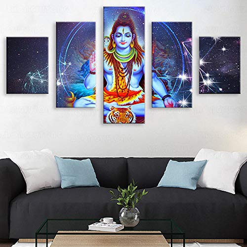 Peinture shiva bouddha Myrdsio remplace vos murs vides et tristes