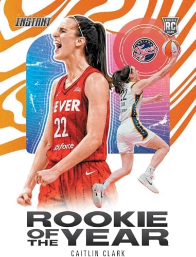 Caitlin Clark #CCROY WNBA Rookie of the Year Panini Instant - WNBA Basketball Rookie of the Year Card Indiana Fever - Limited to 115 750