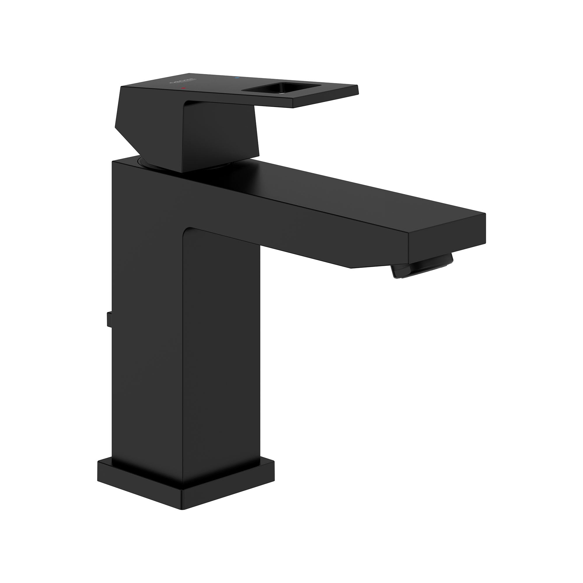 Grohe 236702430 Eurocube Bathroom Faucet, M-Size, 1.2 GPM, Matte 