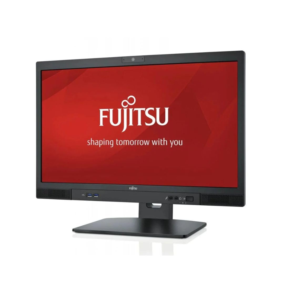 Fujitsu Esprimo All In One PC Desktop Core I5 8th RAM 16GB SSD 240 Win11 Display 24" Full HD OFFICE 2021 WiFi BTH Ricondizionato