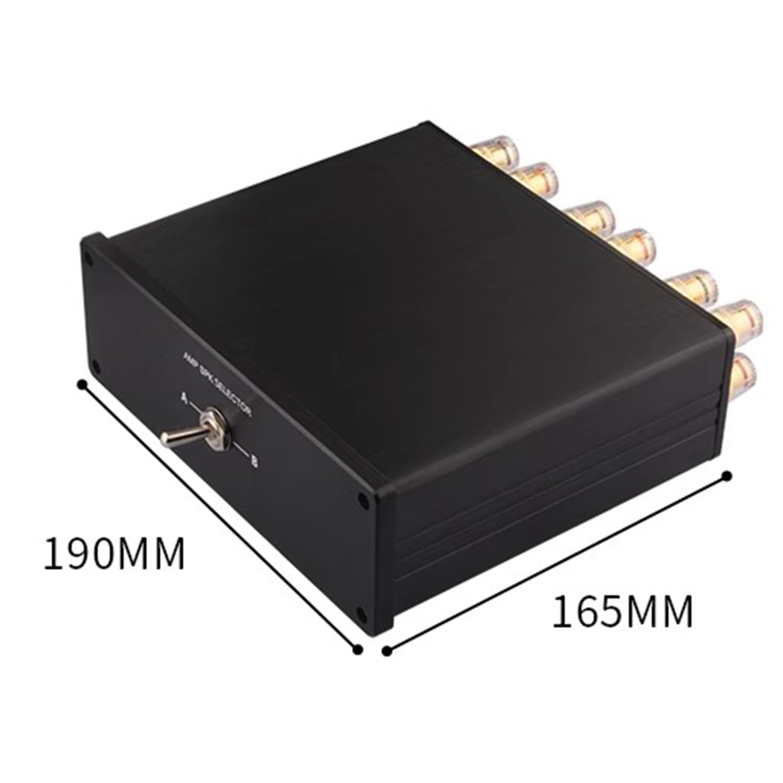 Commutatore di Segnale Audio in Ingresso, HiFi Lossless 4 in 1 out 2 in 1 out, Splitter RCA Stereo HiFi, per Soundbar, Cuffie, Giradischi, Non Necessita di Alimentazione