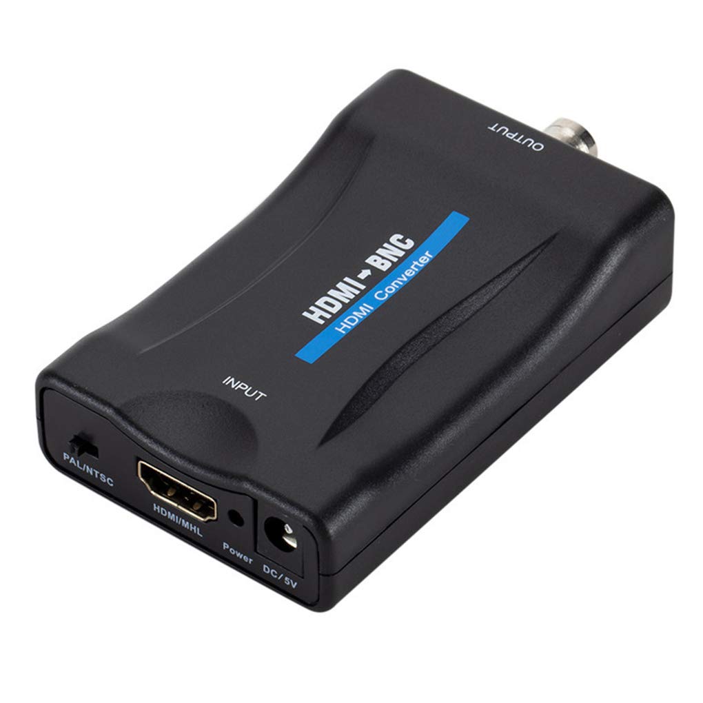 Convertitore Video BNC A HDMI - Adattatore PAL/NTSC A 1080P/720P Con Uscita USB - Per Telecamere CCTV