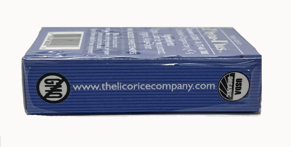 Zagarese 100% pure Organic Licorice with Anise, 0.88 ounce, Set of 3 boxes