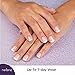 Nailene So Natural Nails, Real French, Pink Shimmer French, 24 EA (77359)