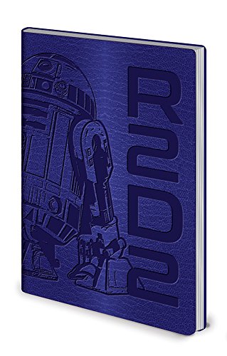 FANCYTHAT & SCIFI PLANET Star Wars (R2 D2) Cuaderno de tapa flexible A5