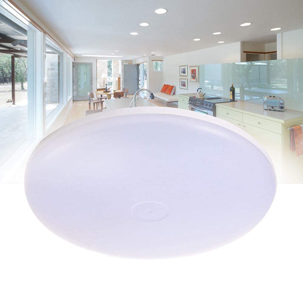 ILUX Round Surface Mounted UFO Home Panel Light (Warm White, 9W)