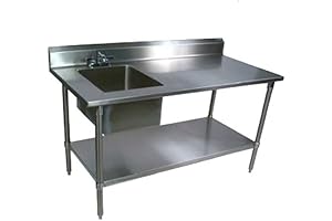 Boos Stainless Steel Kitchenette Table