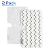 X Home Steam Mop Pads (Two Different Materials) Replacement for Shark S3501 S3601 S3550 S3801 S3901 S2902 S4701 Professional Steam Pocket Mop Refills Accessories, Lift-Away Hard Floor Cleaner Cloths