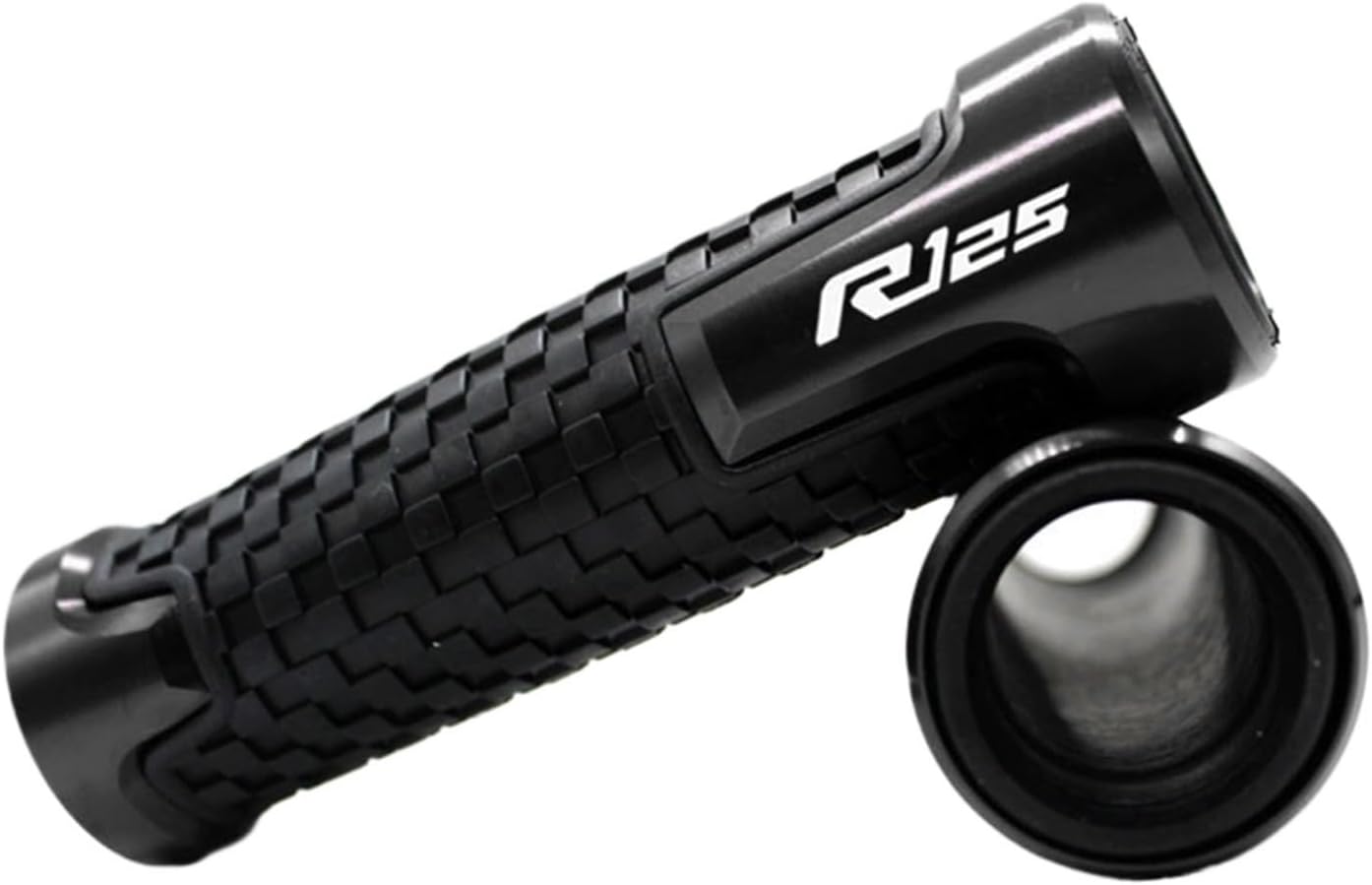 Bar Ends Universal Motorcycle Handle Handlebar Hand Bar Grip Compatible with Ya ma ha YZF-R125 YZFR125 YZF R125 2014-2018