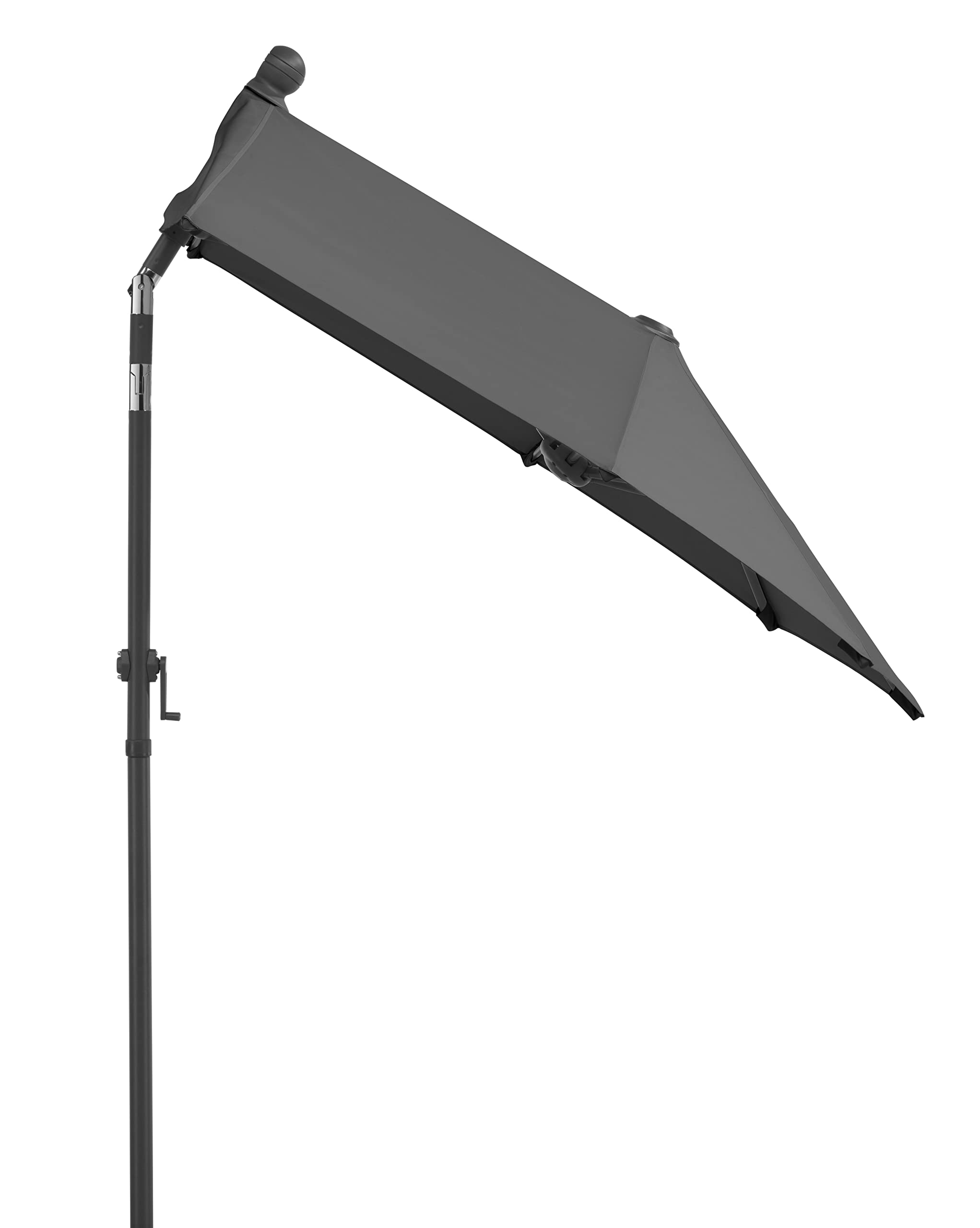 Schneider Salerno mezza parasol przeciwsłoneczny, 150 x 150 cm, prostokątny, stelaż ze stali, obicie poliester, 6 kg