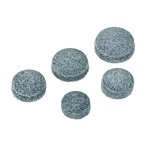 Pointe de queue de billard résistante à l'usure Lot de 25 embouts gris 12mm - 5