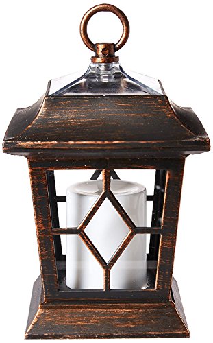 LIGHTSHARE Solar Candle Lantern