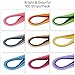 Paper Quilling Strips Set，36 Colors 900 Strips Width 3mm Length 39cm