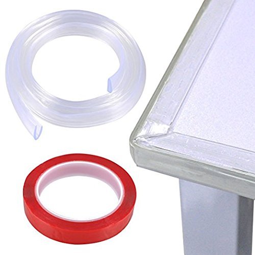 Transparent Baby Bumper Strip Baby Safety Corner Protector Table Edge Corner Cushion Strip (2m)