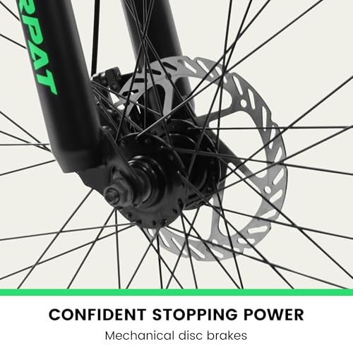 Image of Ecarpat 24 /26 /27.5 Inch Mountain Bike, Full /Front Suspension Mens Boys Mountain Bike with 21 Speed Steel Frame and Dual Disc Brakes, Adult Sport Bicycle for Trail City Road, Gift Choice