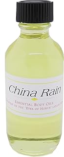 China Rain Scented Body Oil Fragrance [Regular Cap - Yellow - 2 oz.] - ID#30272