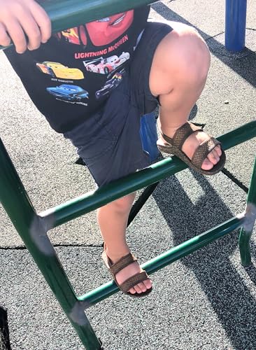 J-Slips Toddler Sandals with Back Strap - Comfortable Boys and Girls Jesus Jandals for Beach and Summer - Waterproof Hawaiian Slides in 12 Colors, Sandalias2