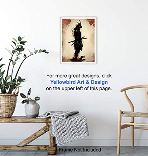 Yellowbird Art & Design Samurai, Ninja, Martial Arts Wall Art, Home Decor - Unique Poster thumb #4