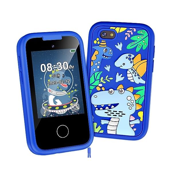 Kids Smart Phone Girl, Christmas Birthday Gifts for Boy Girl Age 3-10 Kids Toys Cell Phone,Touchscreen Toddler Learning Play Toy Phone