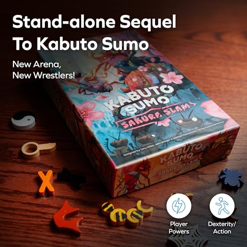 ALLPLAY Kabuto Sumo: Sakura Slam Juego de Mesa miniatura 2