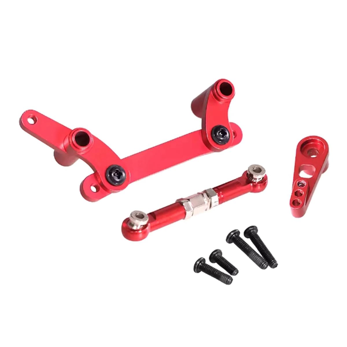 T89C Metal Upgraded Steering Components for SCY 1/16 16101 16102 16103 16104 16106 C8805 Q130A RC Car Upgrade Parts