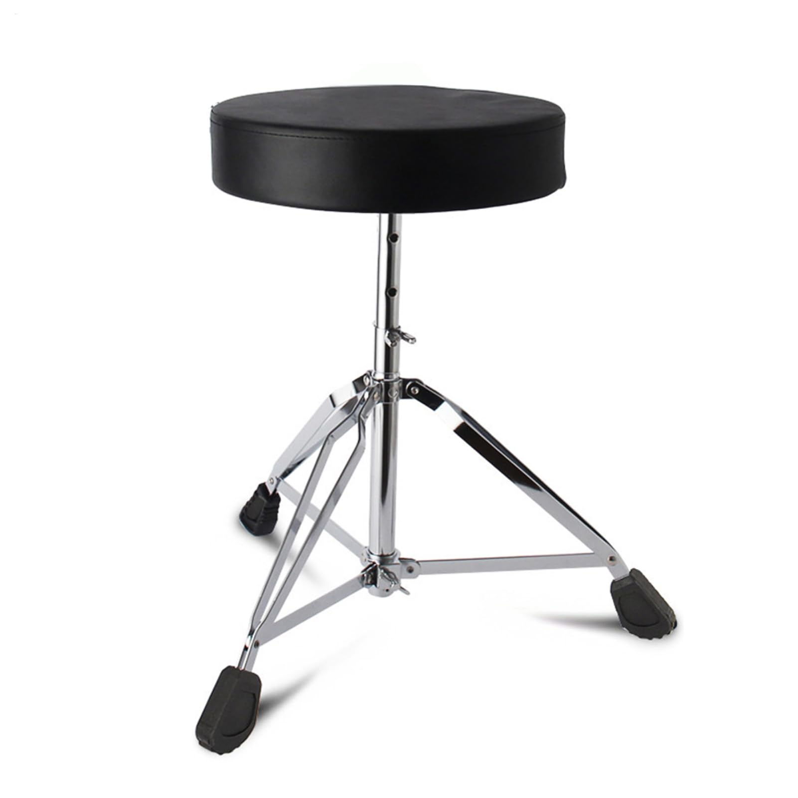 Banqueta para batería Antideslizante y plegable | Asiento tipo trono para batería para adolescentes, niños, niñas, jóvenes, mujeres, bateristas, familiares, amigos, práctica