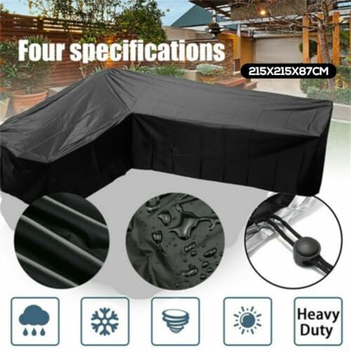 Funda de ratán para sofá exterior Zoegneer en terrazas y jardines 3