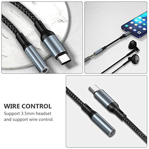 ULTECHNOVO Tipo- C a 3. 5Mm Tipo- C Placa de Som Placa De Áudio Conversor Adaptador de Cartão de Som