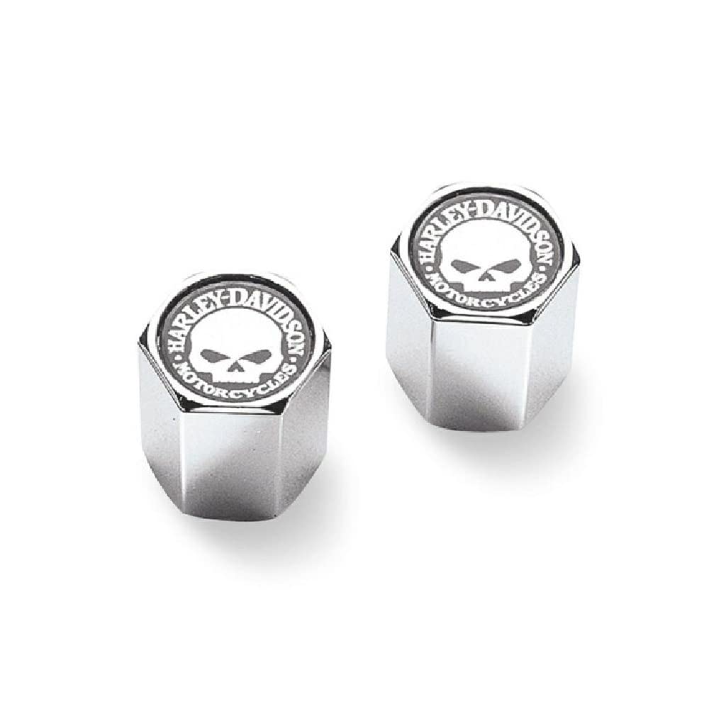Amazon | ハーレー純正 バルブキャップ SKULL 41171-03 | バルブ