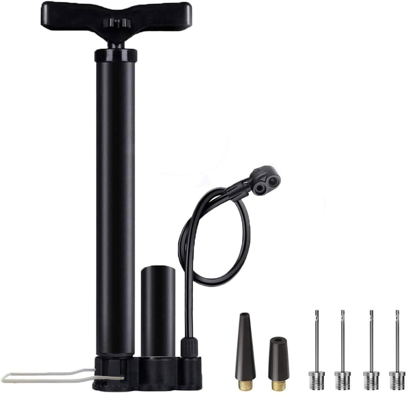 SKYSPER Pumps for Bicycle Tires,Bike Pump Portable Bicycle Floor Pump with high Pressure Buffer